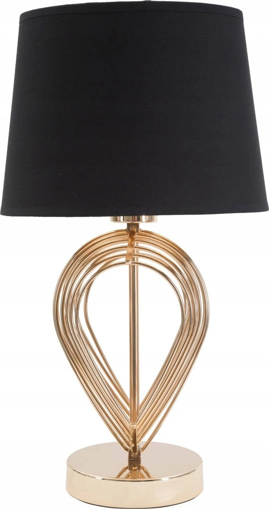 Asztali lámpa arany díszítéssel Maxt