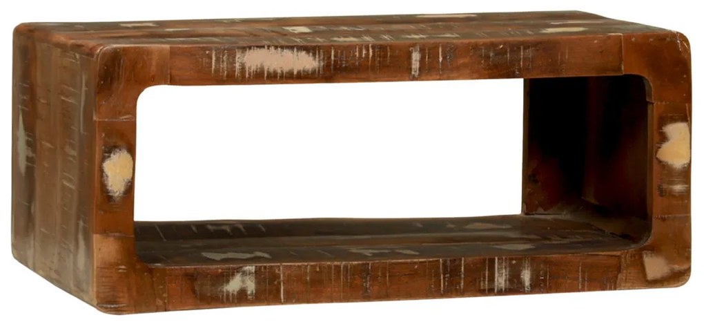 TV szekrény Több színű 60x30x25 cm Tömör fa újrahasznosított