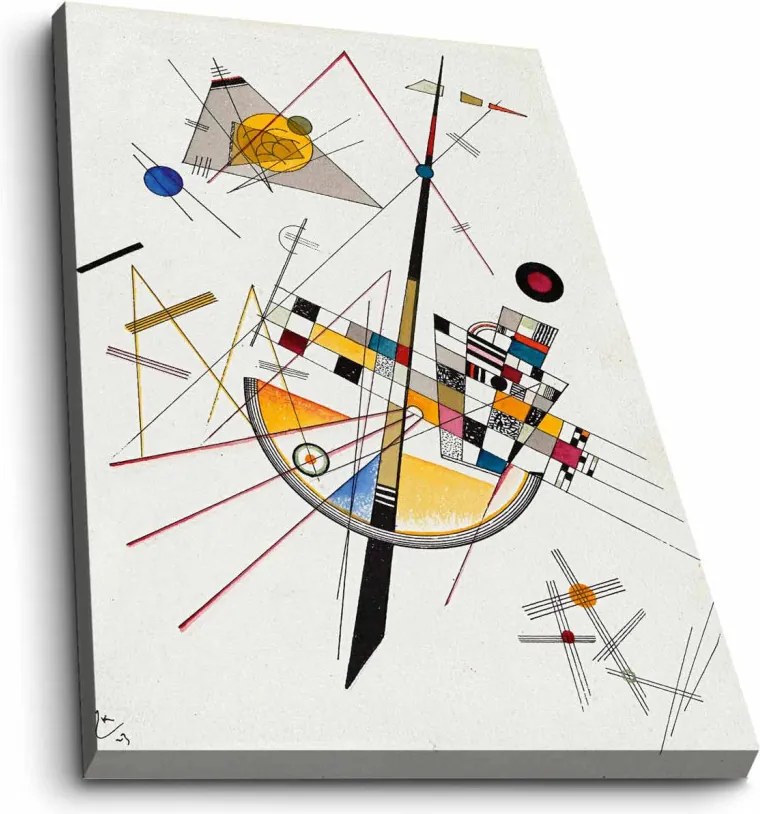 4570KANDINSKY034 Kandinsky vászonkép, 45 x 70 cm