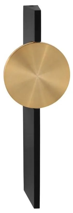 Zuma Line 003064-034753 - LED fali lámpatest FLUX LED/3W/230V fekete/arany