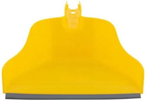 Szemeteslapát, gumiéllel, BONUS Handrix HACCP, sárga (KHT1199)