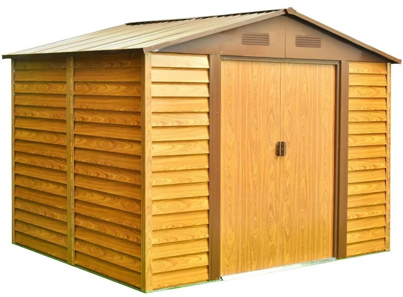 fém kerti ház LANITPLAST MAXTORE WOOD 98 LG2302