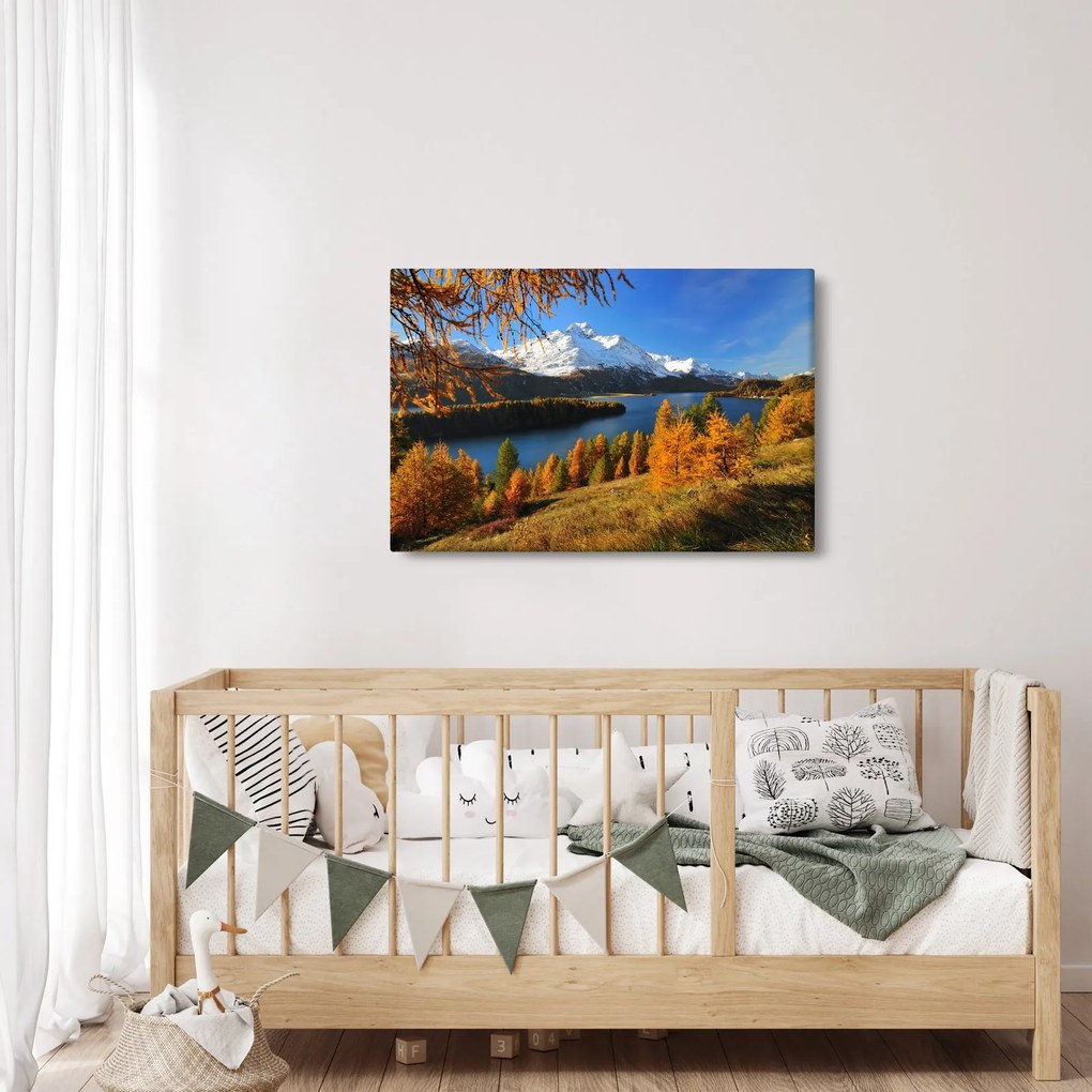 Kép - Ősz az Alpokban (90x60 cm)