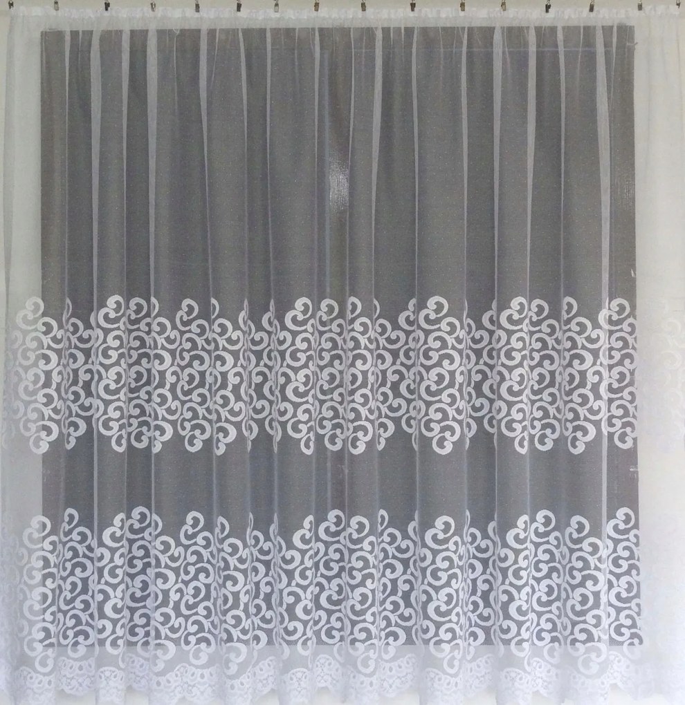 Mg Függöny 4463 Fehér 300x160 kész Bt M