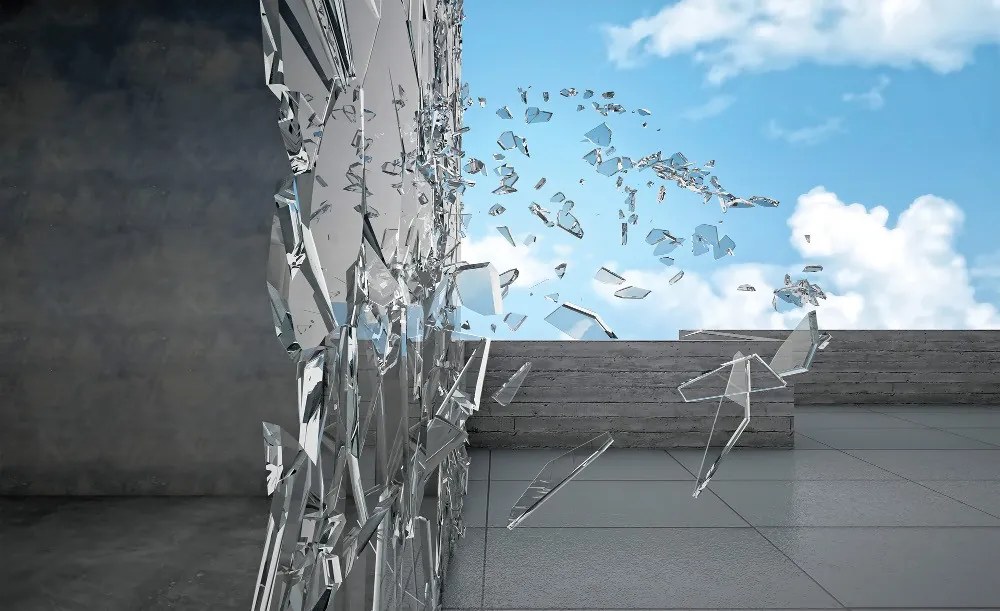 Üveg 3D poszter, fotótapéta, Vlies (208 x 146 cm)
