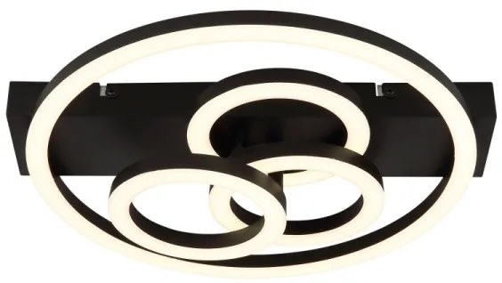 Globo 48040-40 - LED dimmelhető mennyezeti lámpatest DARRYL I 40W/230V méret 35x33 cm + távirányító