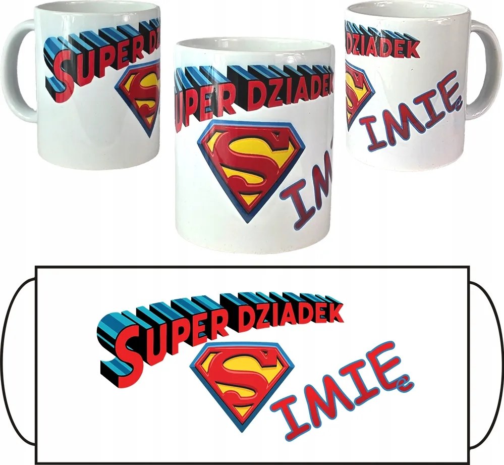 Nyomott mintás bögre nagyszülők napjára tartós nyomat Személyre szabás Név