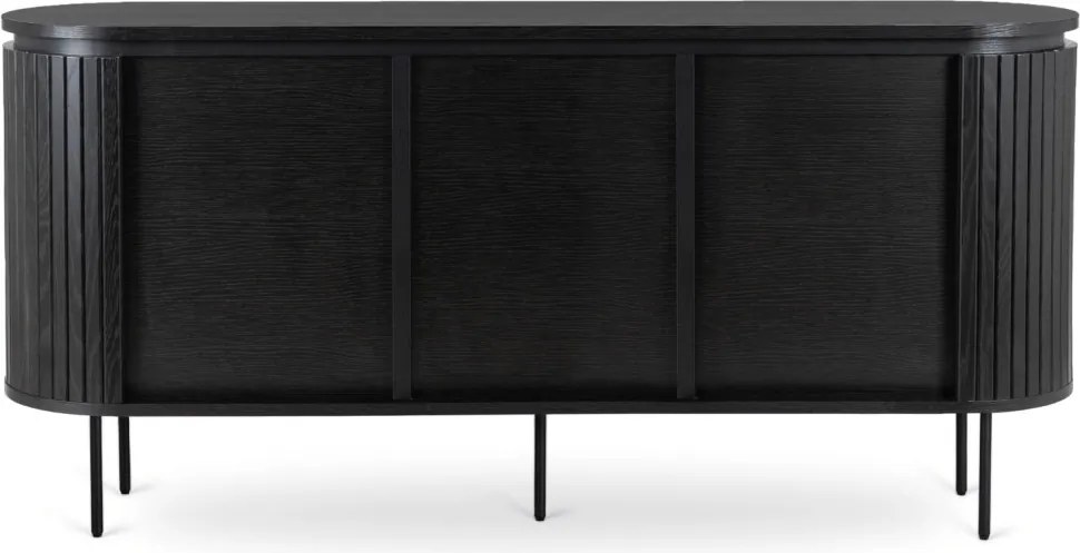 Komód 160 cm fekete színben – BECK