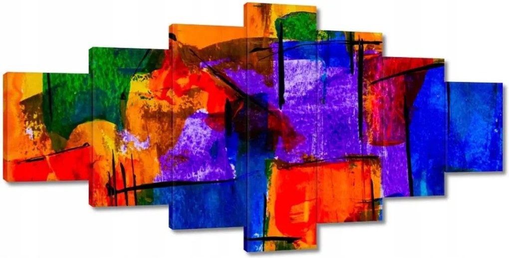 Festmények 210x100 Absztrakt Hálózat