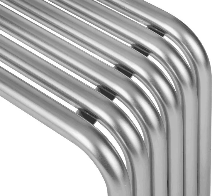 Ezüstszínű fém kerti pad Nokk – noo.ma