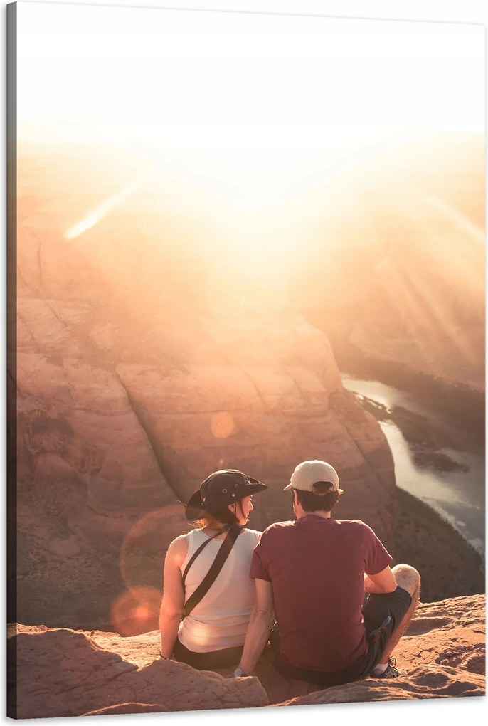 Vászonkép Grand Canyon Pár Nap Folyó 60x90