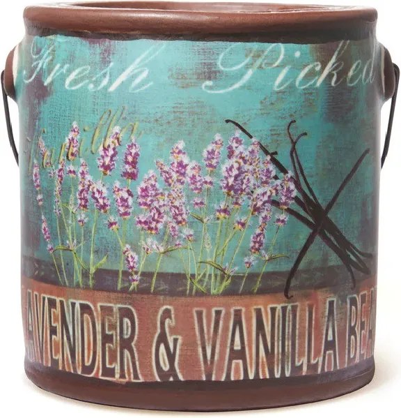 Nagy gyertya Lavender Vanilla Farm Fresh Cheerful Candle