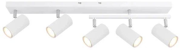 Globo 57911-5W - spotlámpa ROBBY 5xGU10/35W/230V fehér