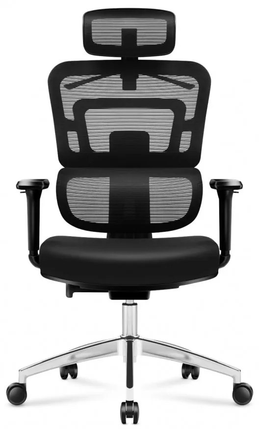 Ergonomikus ortopéd kényelmes irodai forgószék , deréktámasz fekete