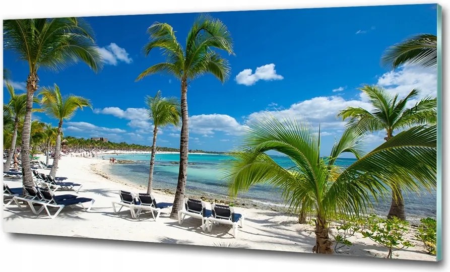 Fotó kép edzett üveg Vízesések 100x70