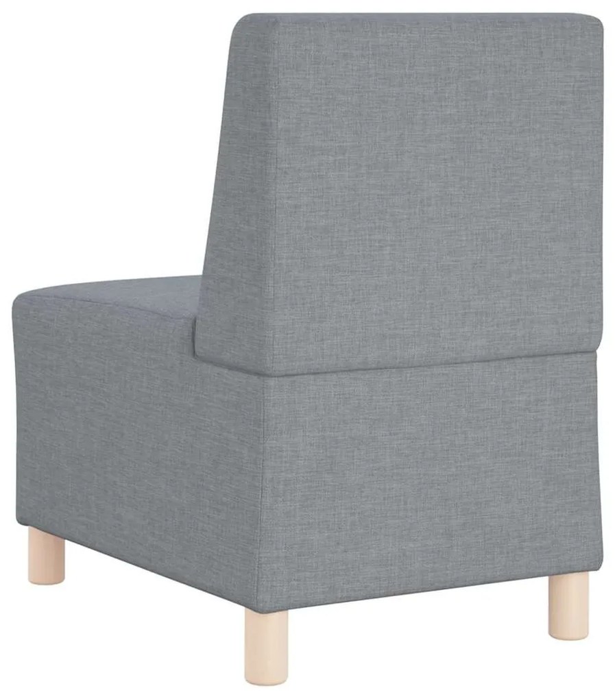 Karfa Nélküli Modularis Kanapé Egység 3 pcs Világosszürke