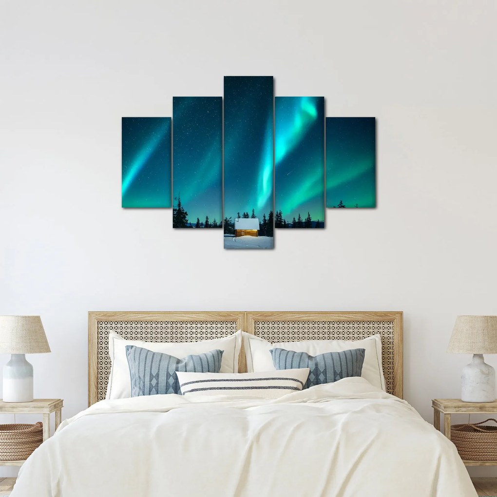 Kép - Aurora Borealis (150x105 cm)