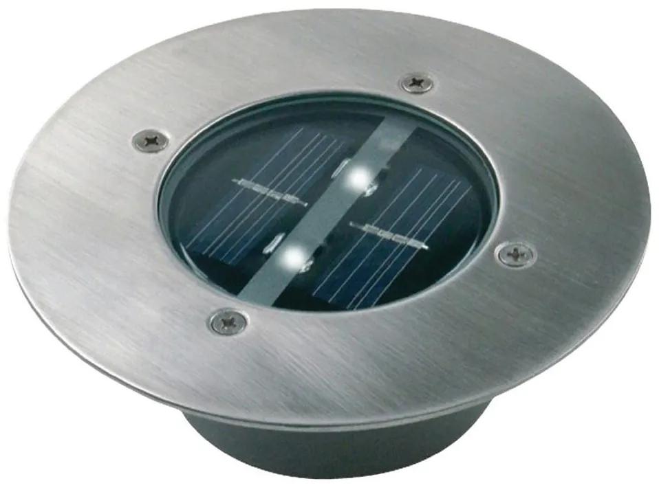 Nedis Nedis RA-5000197 - LED napelemes reflektor érzékelővel 2xLED/0,06W/3xAAA IP67 kerek NE0230
