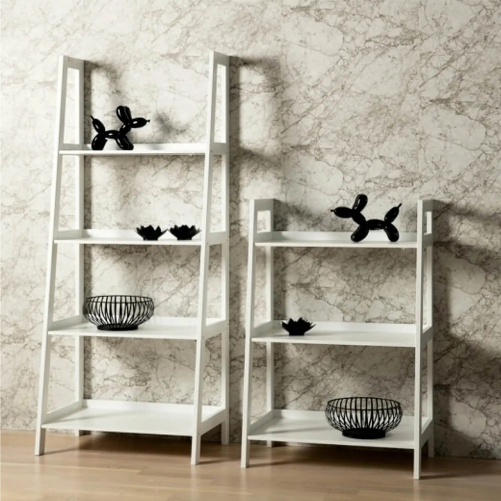 3 polcos állvány, fehér, REON TYP 1