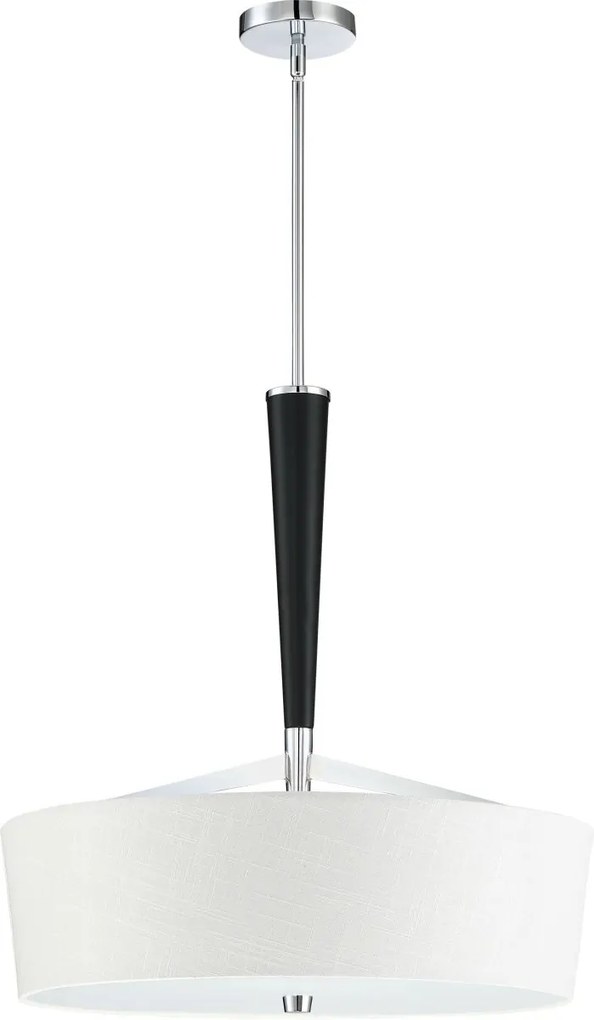 Quoizel modern függeszték taper fekete csiszolt króm elsqzs-tpr2823c