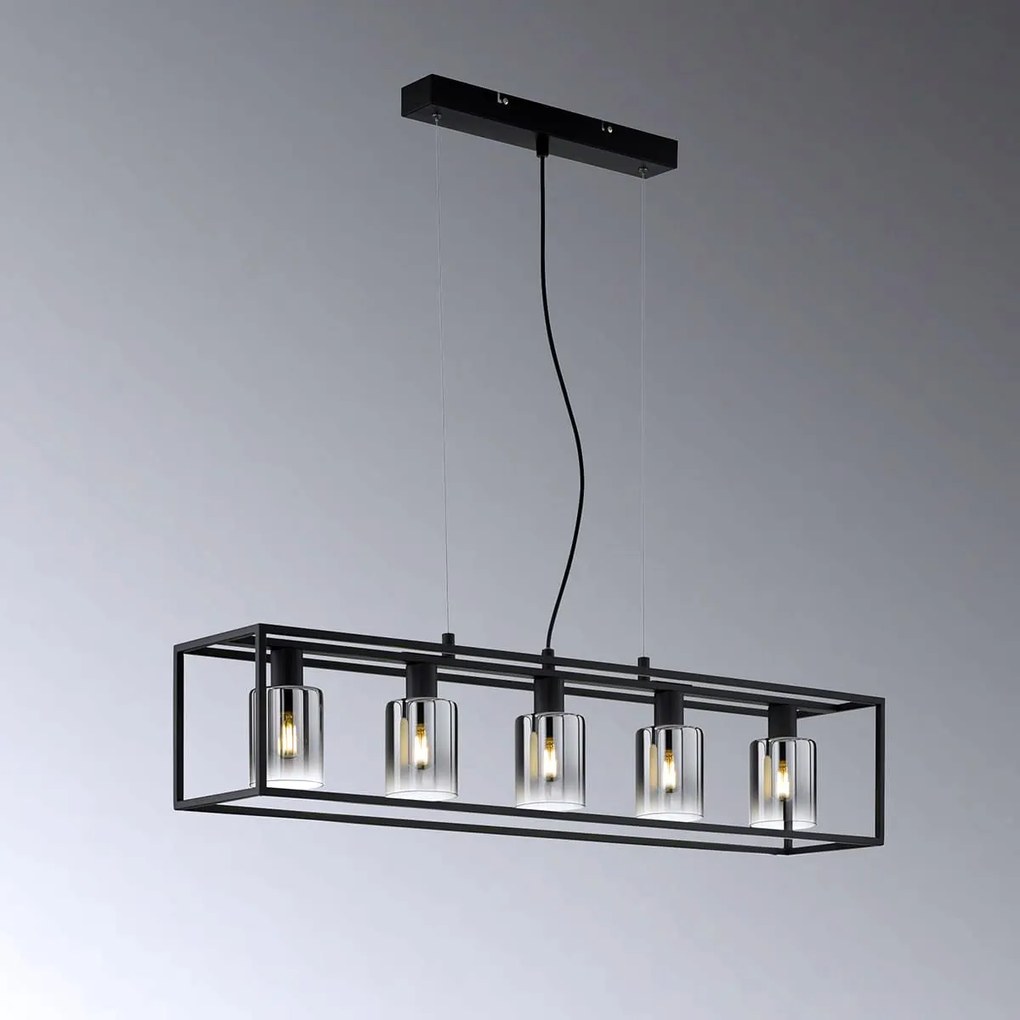 Fischer & Honsel modern függeszték iska bézs fekete szürke fhl60908