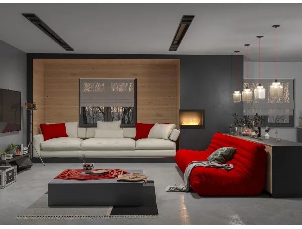 InFire - Sarok BIO kandalló 45x60 cm 3kW fekete