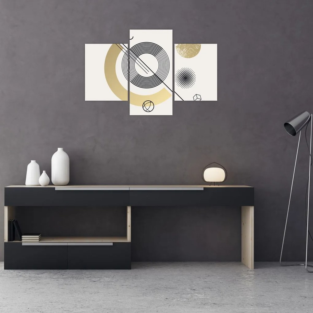 Kép - Geometriai formák N⁰2 (90x60 cm)