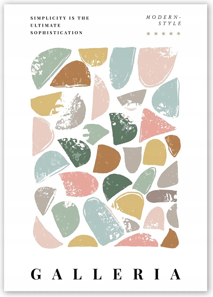 Boho Modern Poszter B2 50x70cm #W57