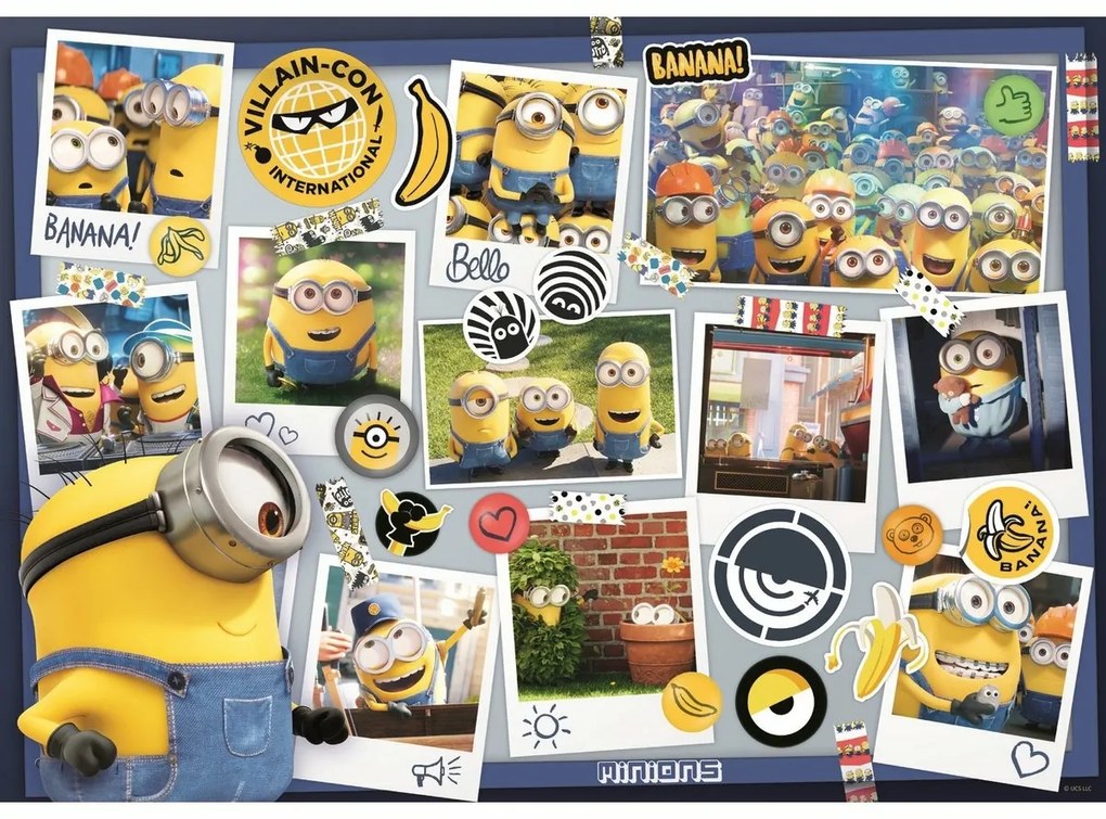 Trefl Puzzle Mimons Crazy Photo Collection , 500darabos kirakós játék