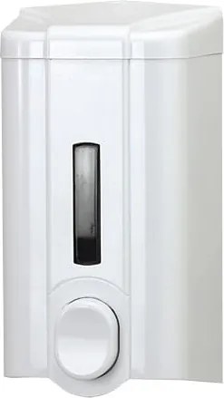 Falra szerelhető kézi szappanadagoló 500 ml fehér