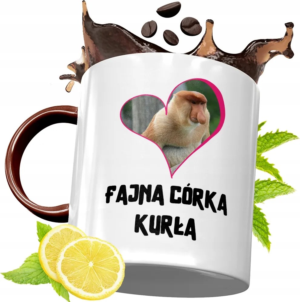 Bordó Bögre Lányának Születésnapi Ajándék fényképes nyomtatással