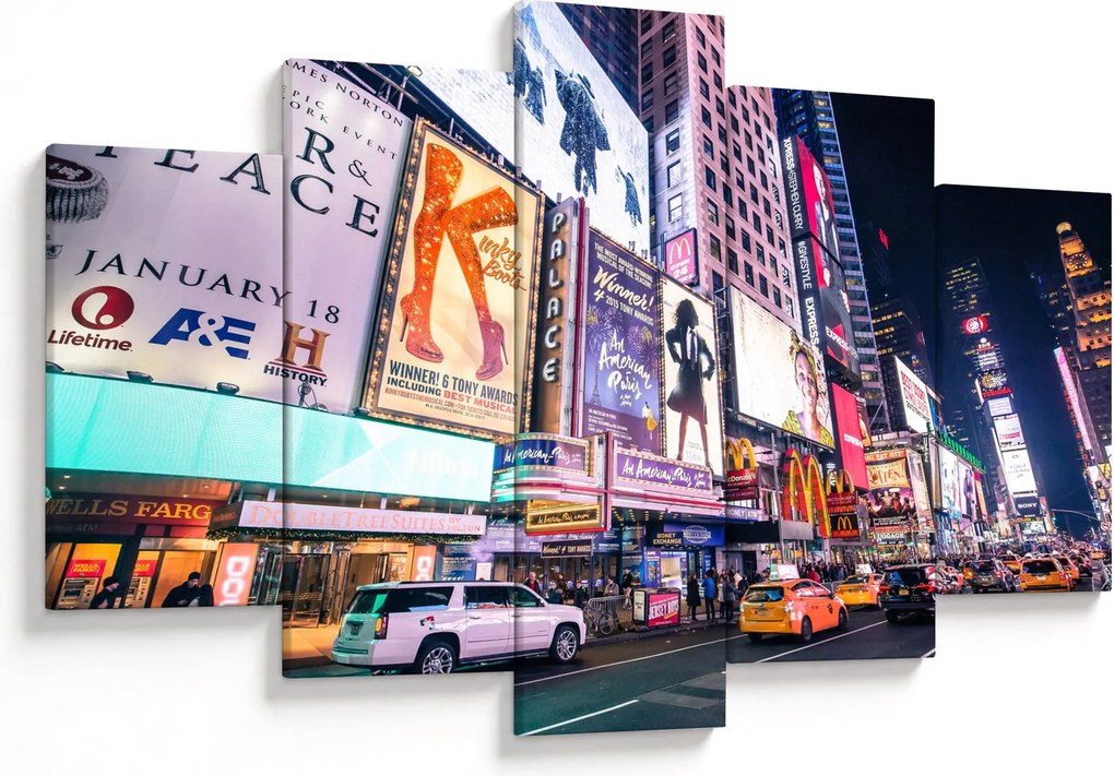 Kép - New York Theater District (150x105 cm)