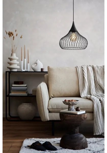 Eglo 43344 - Csillár zsinóron STAVERTON 1xE27/60W/230V