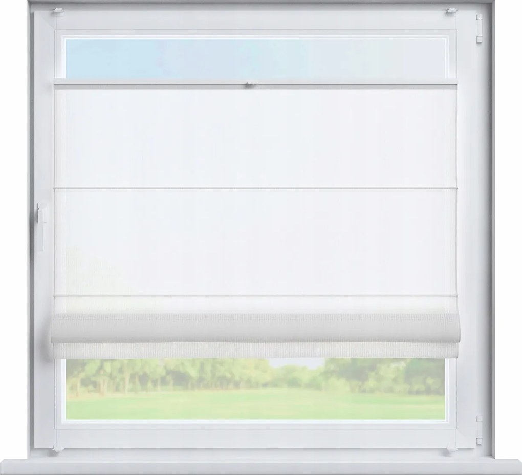 Kész pliszírozott roló római Szicília 100x170cm fehér