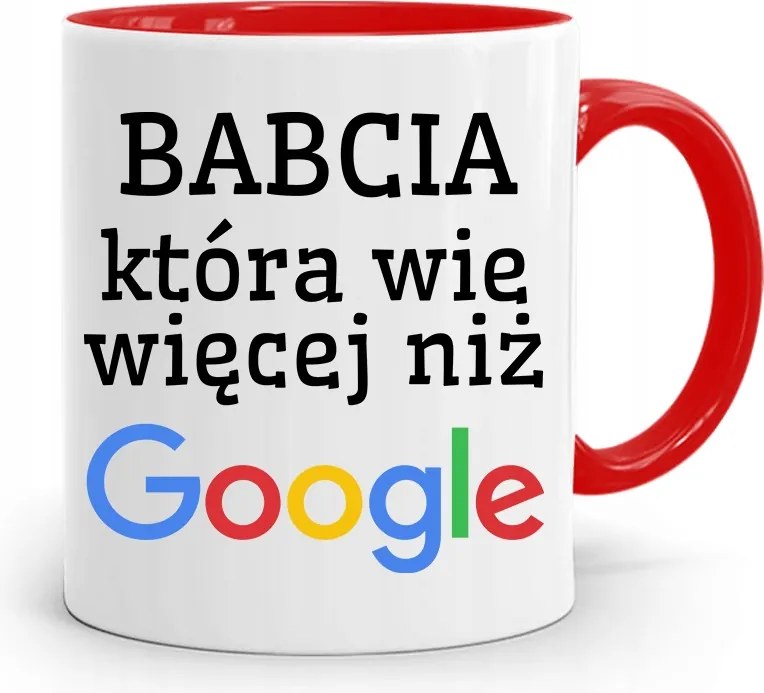 Piros Bögre Nagymamáknak Többet Tud, Mint A Google fényképes nyomattal