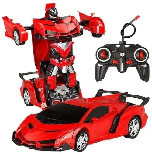 Negi Akkus 22 cm Transformers Lamborghini Robot Átalakuló Távirányítós Autó 3.7v Akku