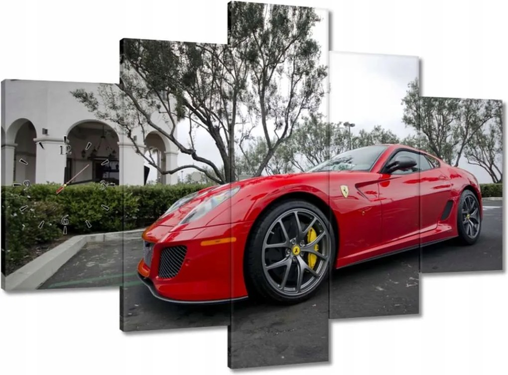 Faliórák 150x105 Piros Ferarri