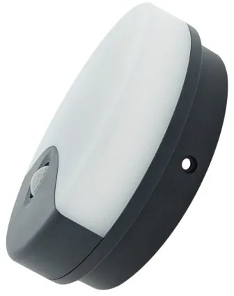 Kültéri LED fali lámpatest mozgásérzékelővel LED/18W/230V IP44 antracit