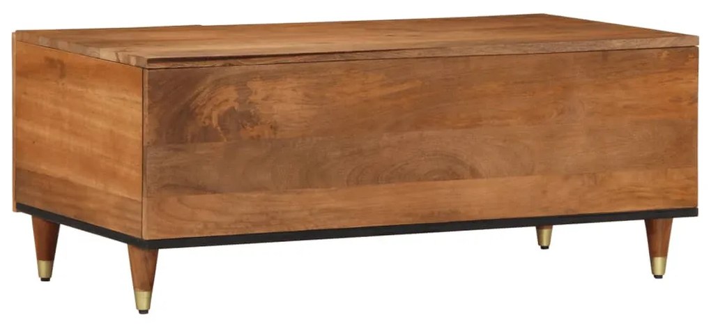 Tömör mangófa dohányzóasztal 100 x 54 x 40 cm