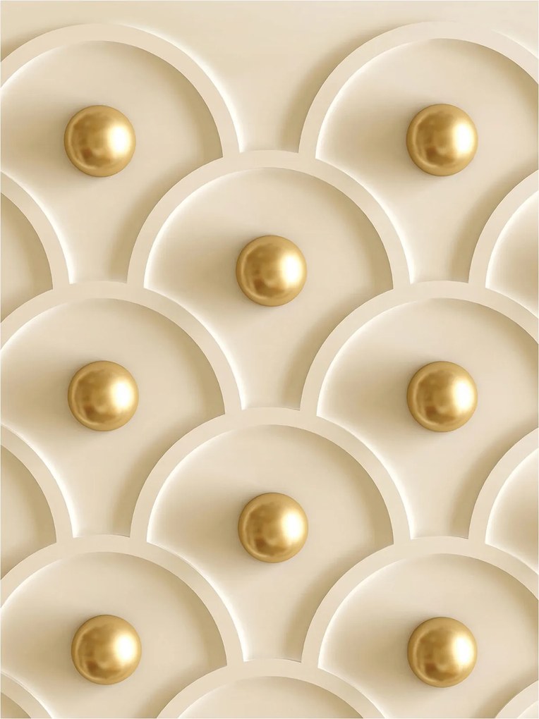 Fotótapéta Arany Absztrakt Perspektíva Minta Textúra Dekor 206x275 +ragasztó