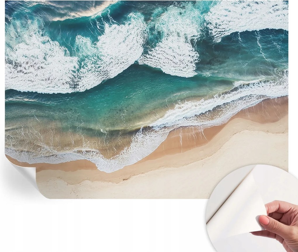 Fotótapéta Dekoratív Fali Tapéta Tengeri hullámok 312x219