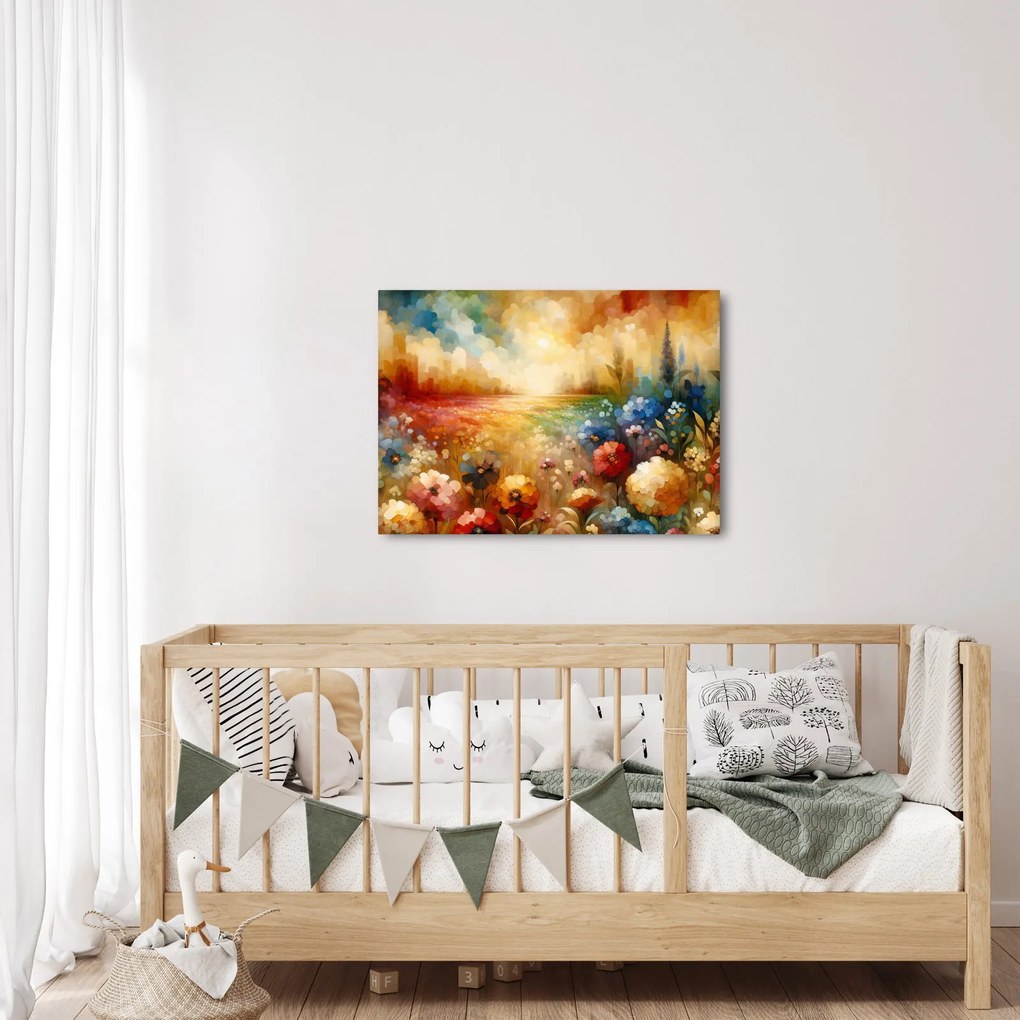 Kép - Színes rét (70x50 cm)