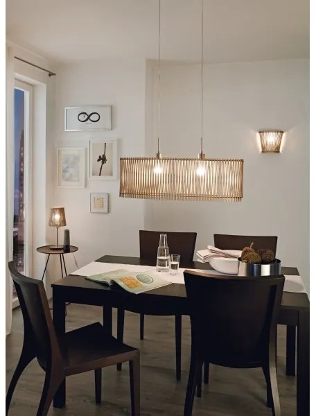 Eglo 96196 - Asztali lámpa SENDERO 1xE27/60W/230V