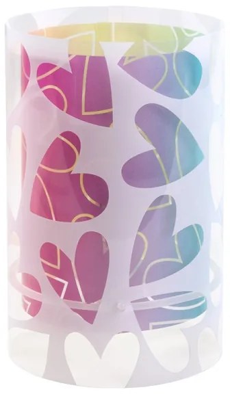 Dalber 41181 - Asztali lámpa CUORE 1xE14/40W/230V