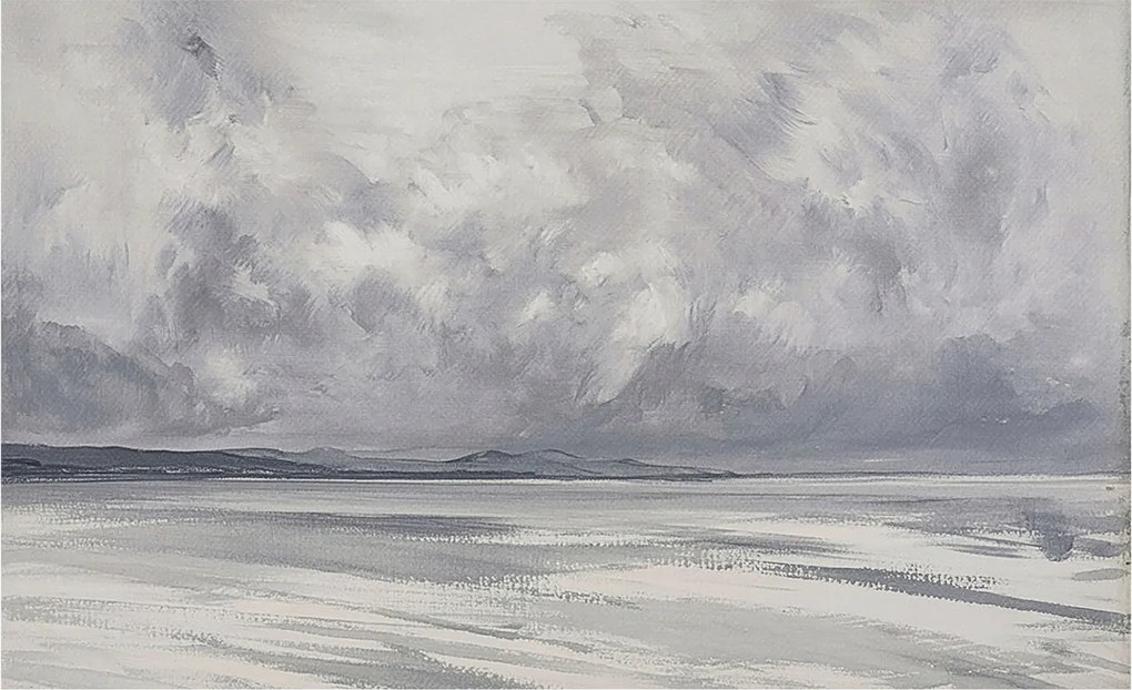 Divatos 3D fali tapéta Vihar a láthatáron 416x254 ragasztóval