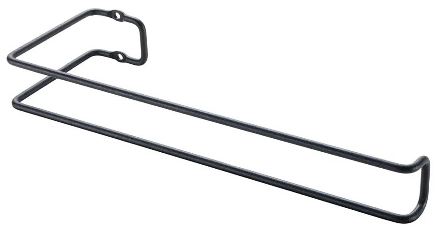 Fekete fali papírtörlő tartó - Metaltex