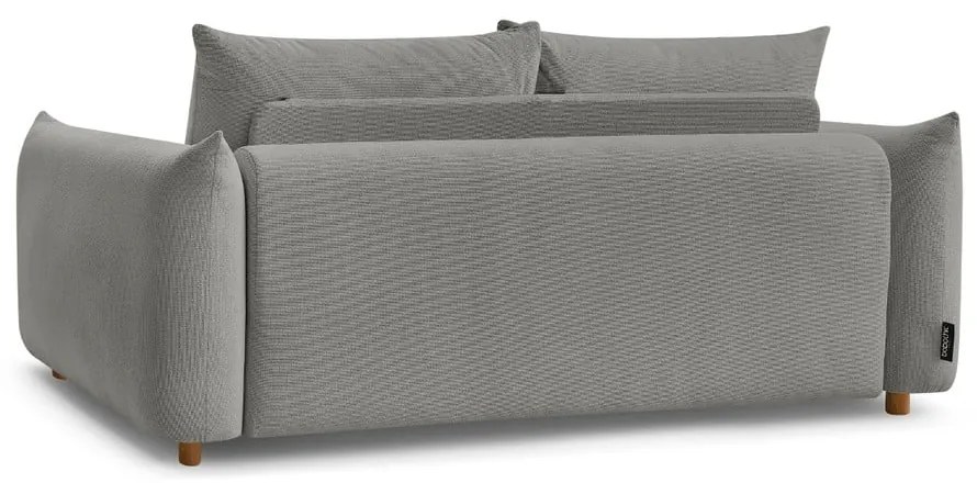 Szürke kinyitható kanapé 214 cm Ernest – Bobochic Paris