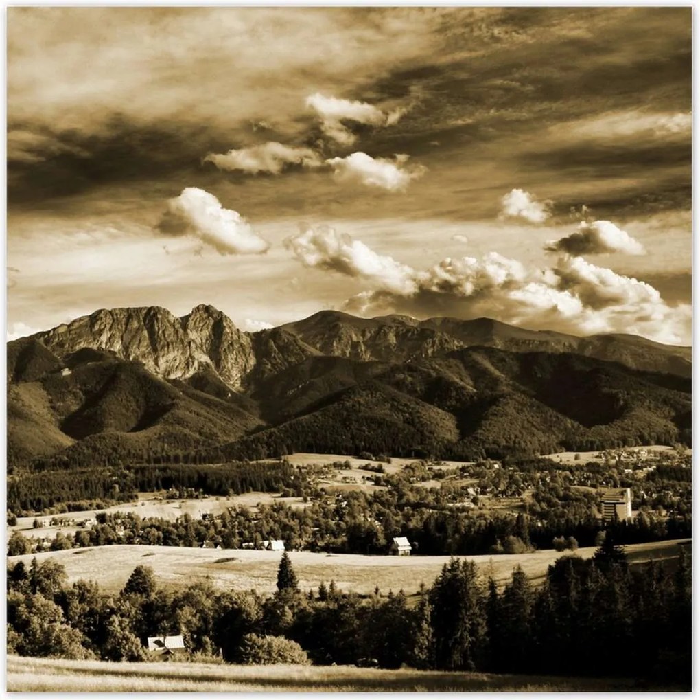 Poszterek 140x140 Tátra Lengyel hegyek Kilátás