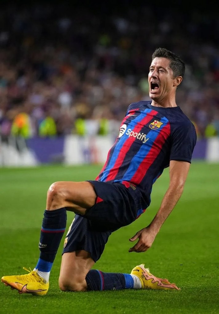 Poszter, Robert Lewandowski, #9 , Bal, RL9, Lengyel