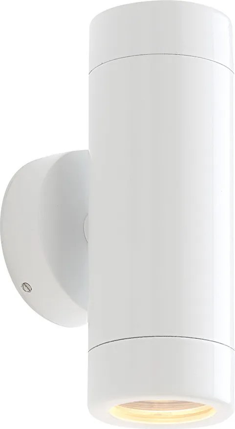 ENDON ST5008W ODYSSEY Modern Kültéri Fali Lámpa Fehér, Átlátszó GU10 IP44